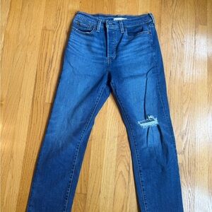 Levi's Women's Wedgie Straight Leg Jeans - Blue